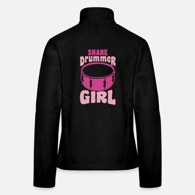 Mädchen Trommlerin Frauen Softshelljacke