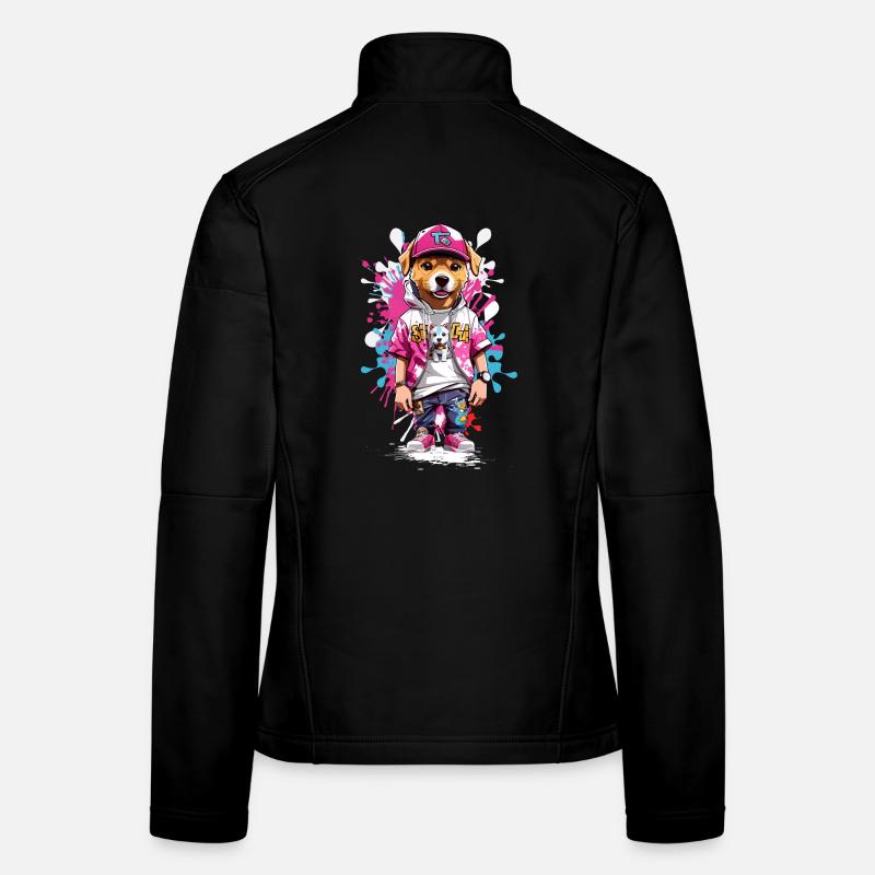 Dog Women's Softshell Jacket