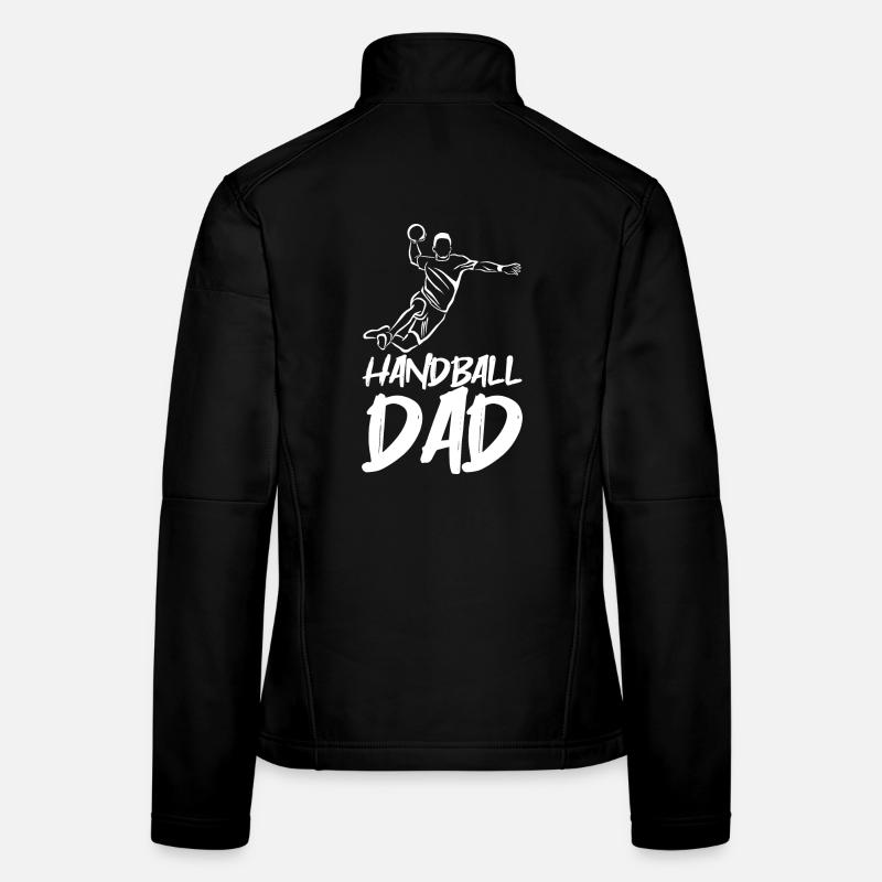 Père du handball Veste en tissu softshell Femme