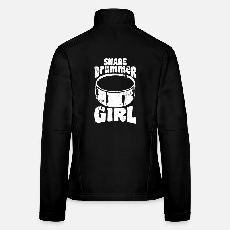 Drummer Girl Women's Softshell Jacket