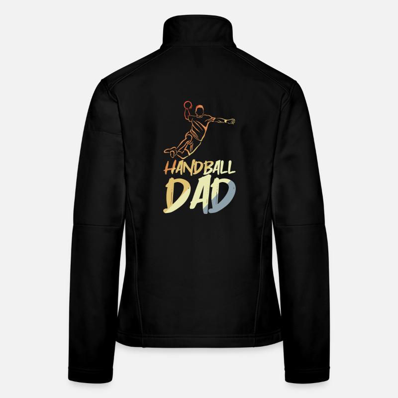 Papa handballeur Veste en tissu softshell Femme