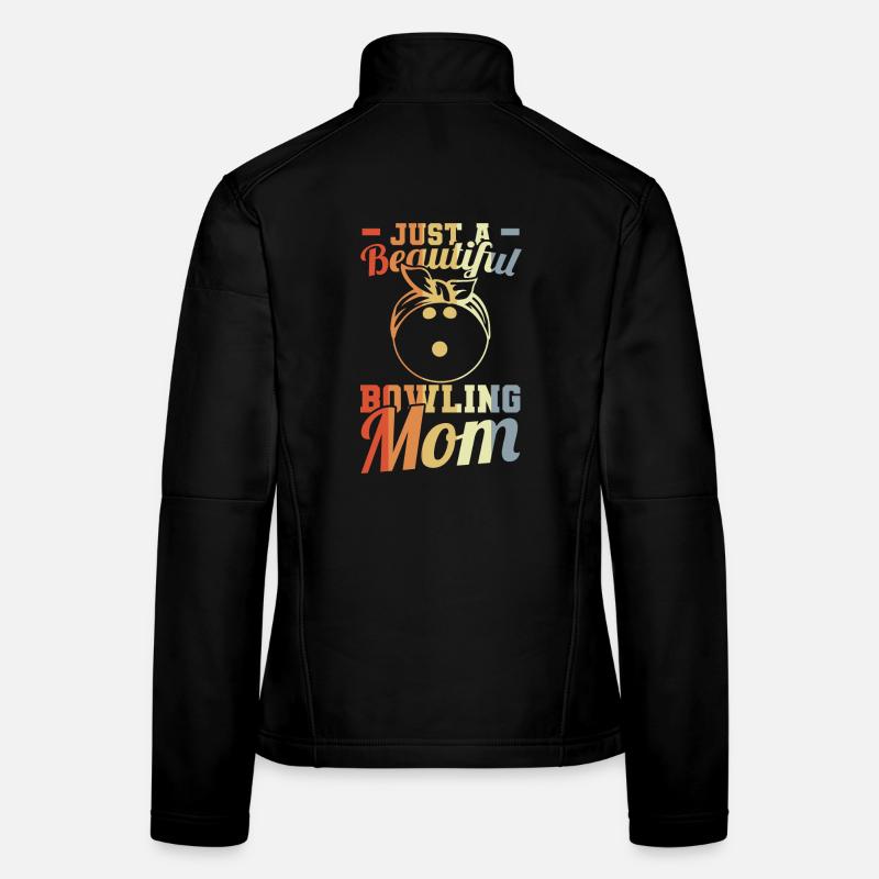 Bowling Mom Women's Softshell Jacket