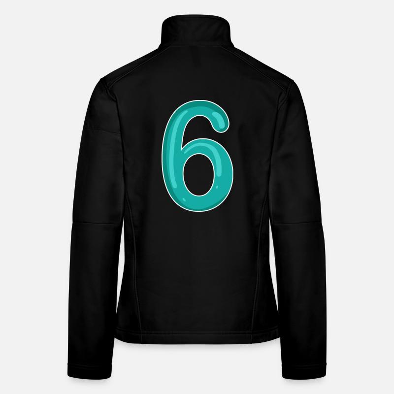 Numéro 6 Numéro Veste en tissu softshell Femme