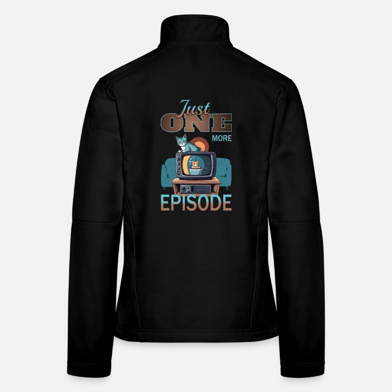 Katze auf Sendung Frauen Softshelljacke
