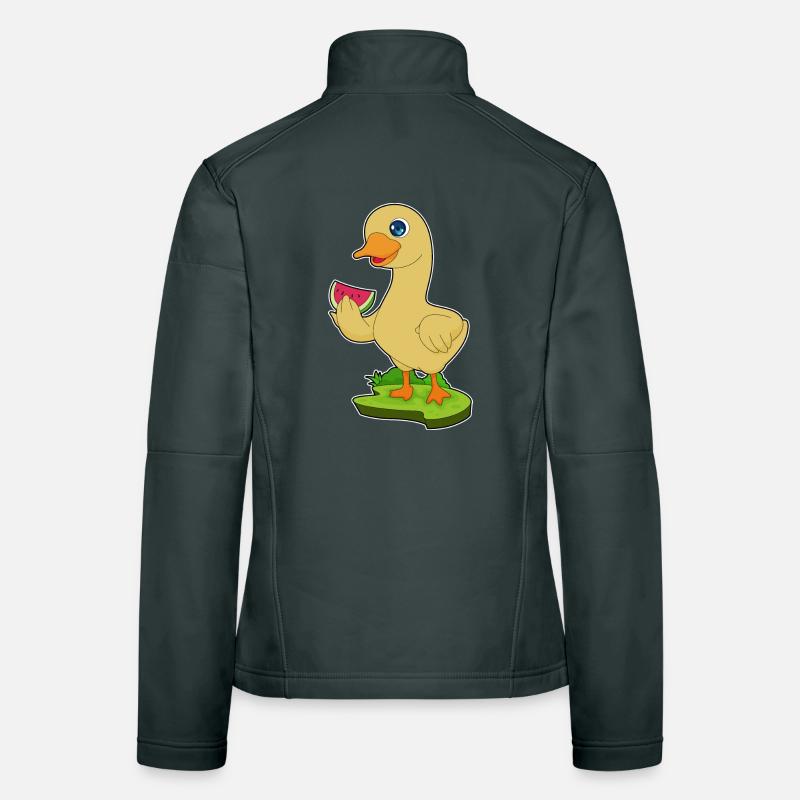 Canard Pastèque Veste en tissu softshell Femme