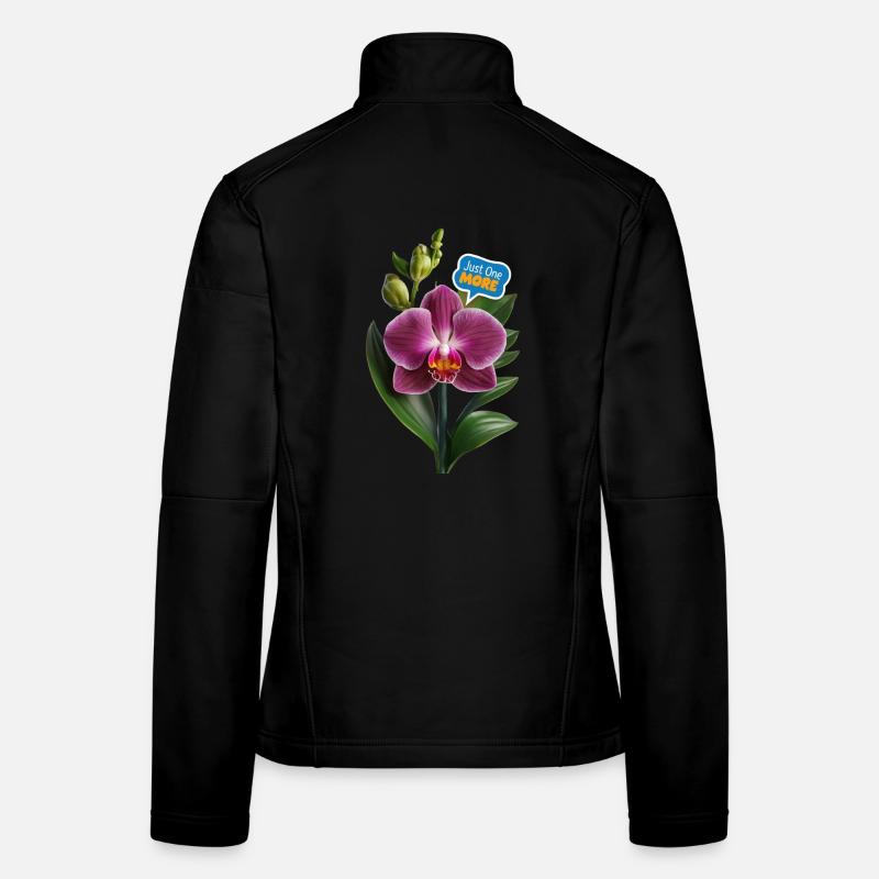 Nur noch eine Orchidee Frauen Softshelljacke