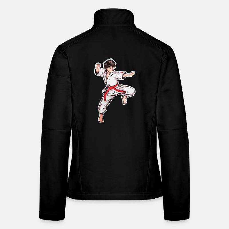 Karate Boy Women's Softshell Jacket