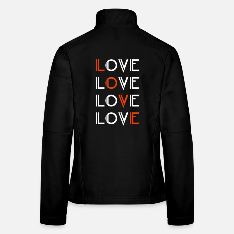 Love / Liebe Women's Softshell Jacket