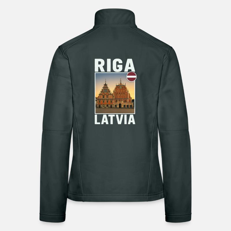 Riga, Lituanie Veste en tissu softshell Femme