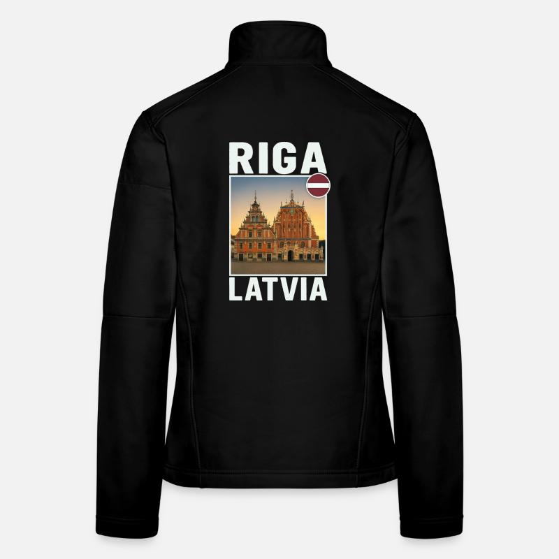 Riga, Lituanie Veste en tissu softshell Femme