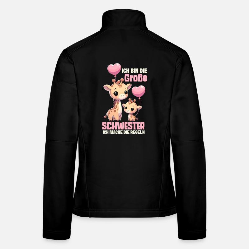 I'm the big sister I make the rules Women's Softshell Jacket