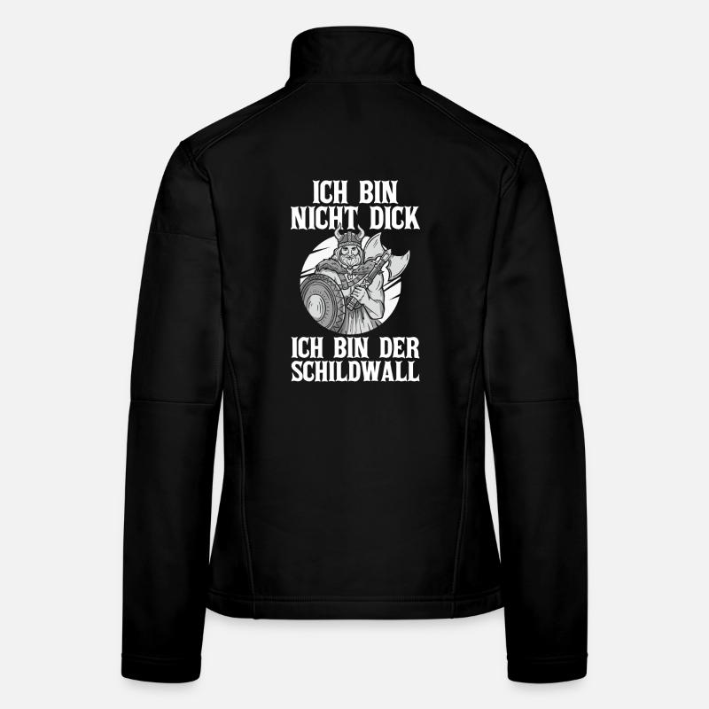 Medieval Shield Wall Medieval Market Viking Women's Softshell Jacket