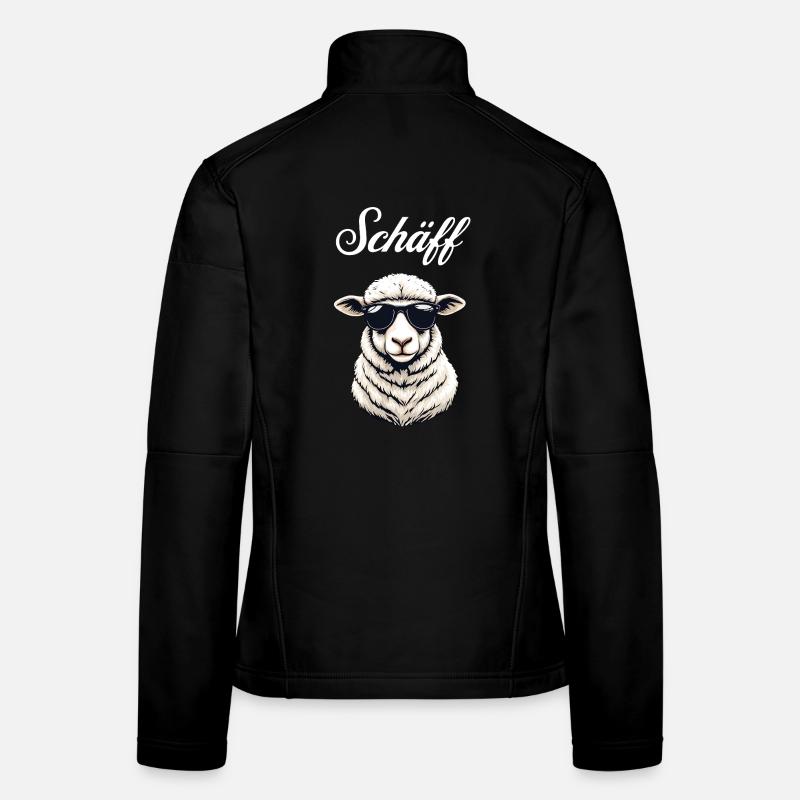 Schäff - Le patron décontracté en style laine Veste en tissu softshell Femme