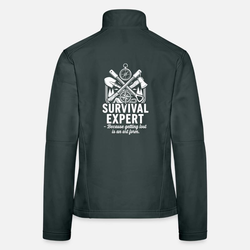 Überlebens-Experte Frauen Softshelljacke