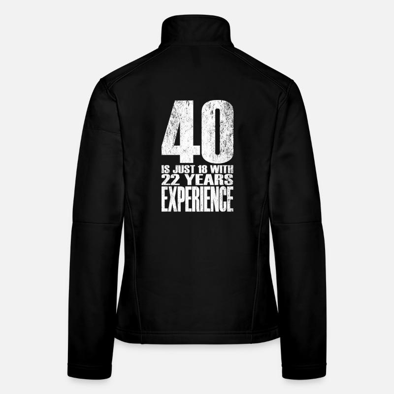 Forty Years Experience Women's Softshell Jacket