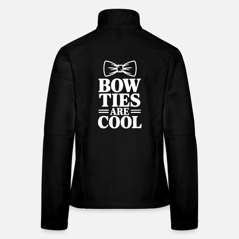 Bow Ties Are Cool Women's Softshell Jacket