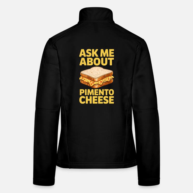 Cadeau au fromage piment piment de la Jamaise Veste en tissu softshell Femme