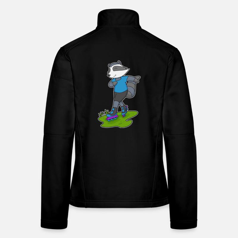 Waschbär Inline skating Inline skates Frauen Softshelljacke