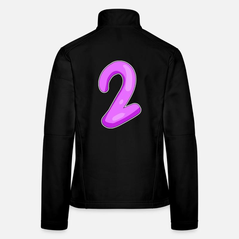 Deux - 2 - Nombre Veste en tissu softshell Femme