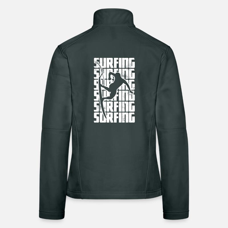 Surf Veste en tissu softshell Femme
