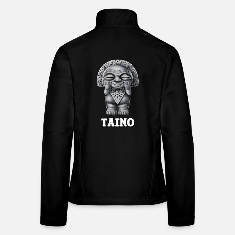 Taino Goddess Atabey - Women's Softshell Jacket - black