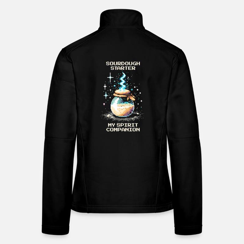 Sourdough: My soul mate | Baking bread Women's Softshell Jacket