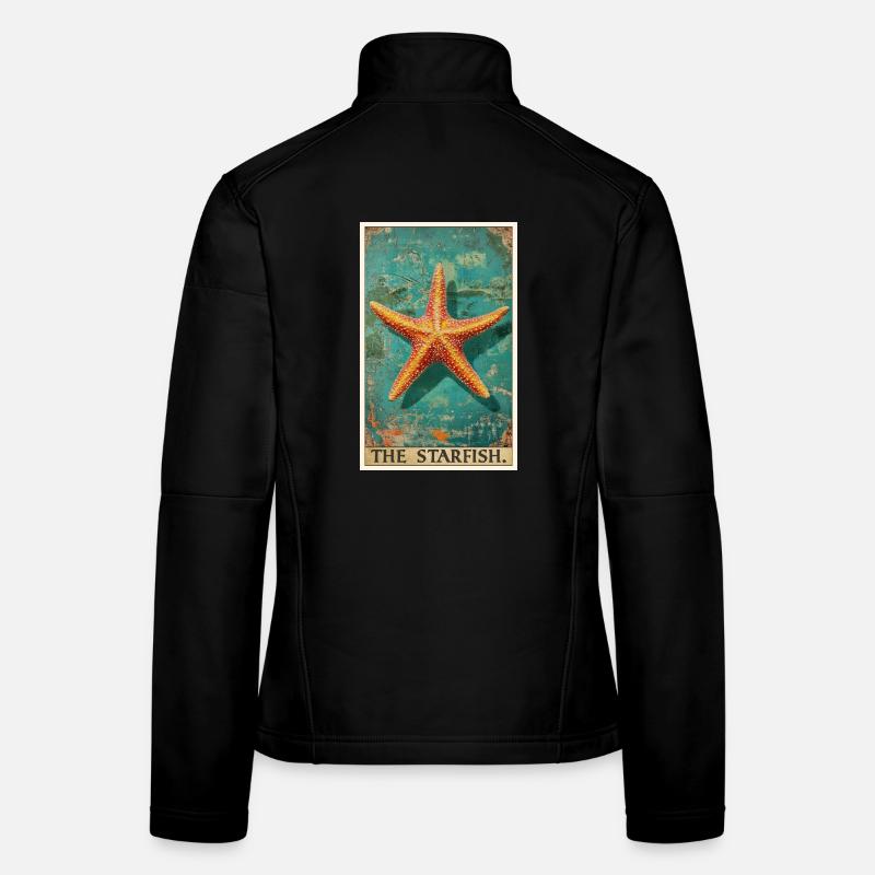 Étoile de mer Étoile de mer Veste en tissu softshell Femme