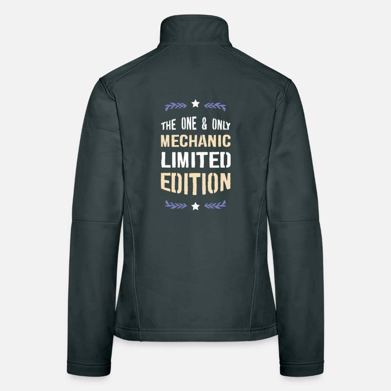 Édition mécanique limitée Veste en tissu softshell Femme