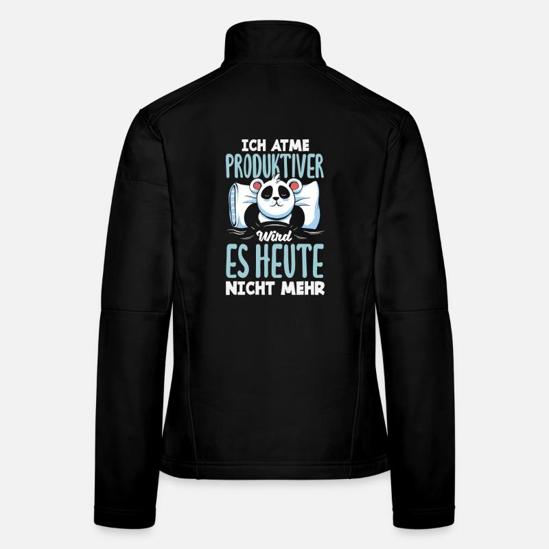 Ich atme – produktiver wird es heute nicht Frauen Softshelljacke