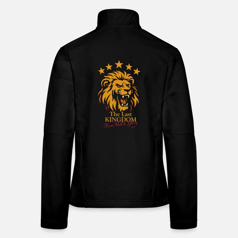 Last Kingdom Lion From Hell to Glory - Women's Softshell Jacket - black