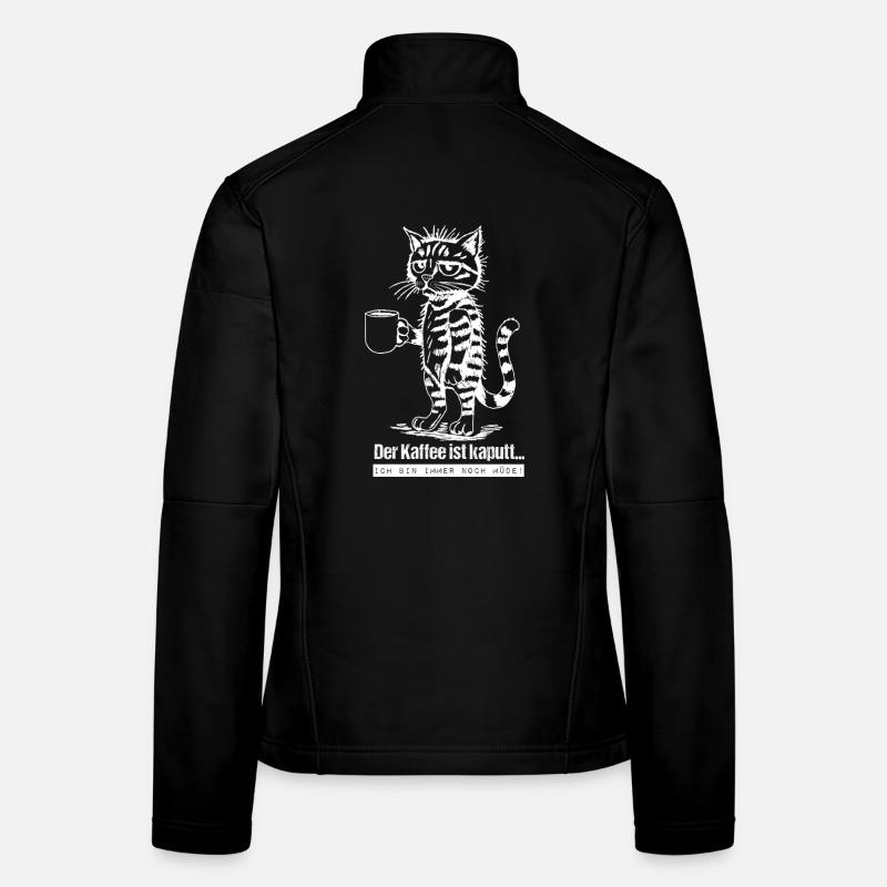 Der Kaffee ist kaputt... Frauen Softshelljacke