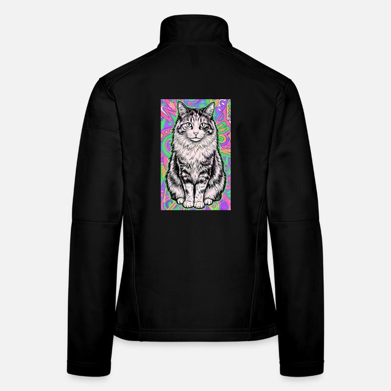 cat Women's Softshell Jacket