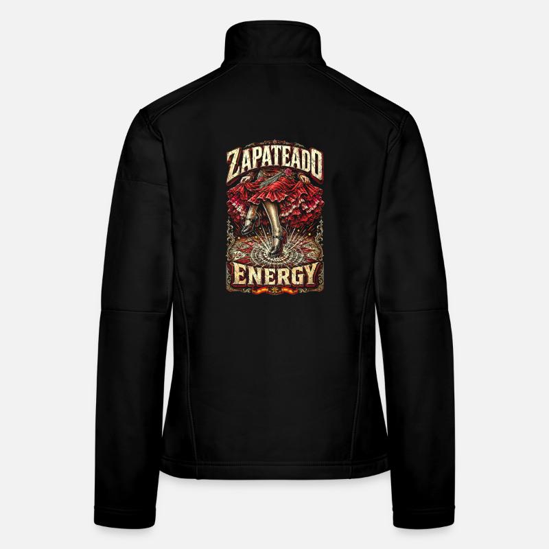 Flamenco Zapateado Energy Frauen Softshelljacke