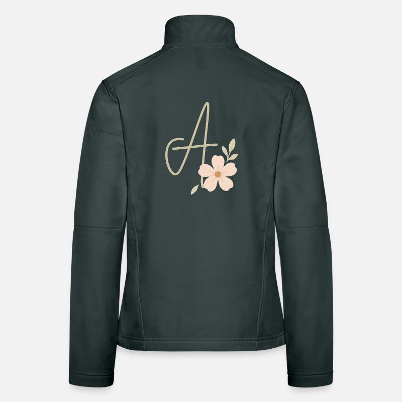 Monogramme A Floral Veste en tissu softshell Femme