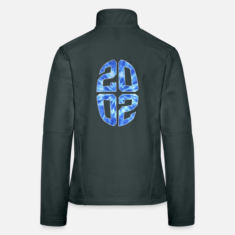 24 ANS 2002 24E ANNIVERSAIRE Veste en tissu softshell Femme
