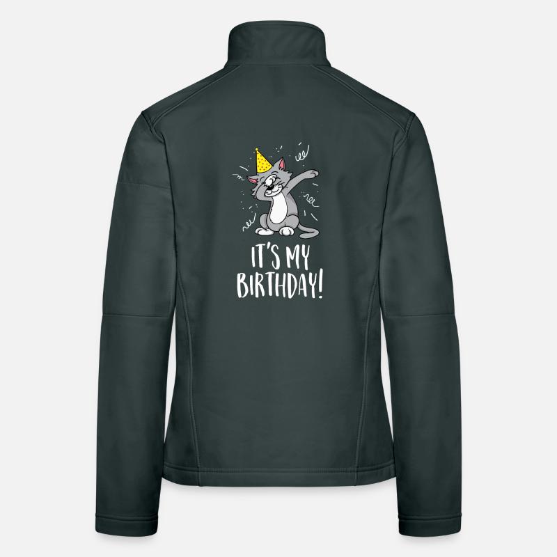 C'est mon anniversaire - Anniversaire et fête Veste en tissu softshell Femme