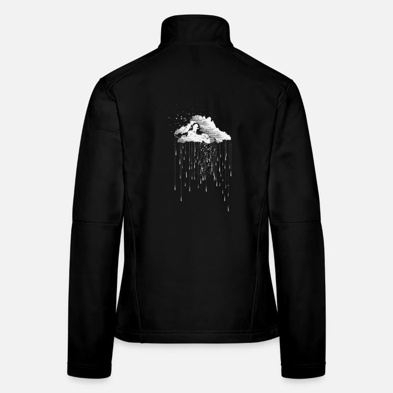 Rain clouds Women's Softshell Jacket