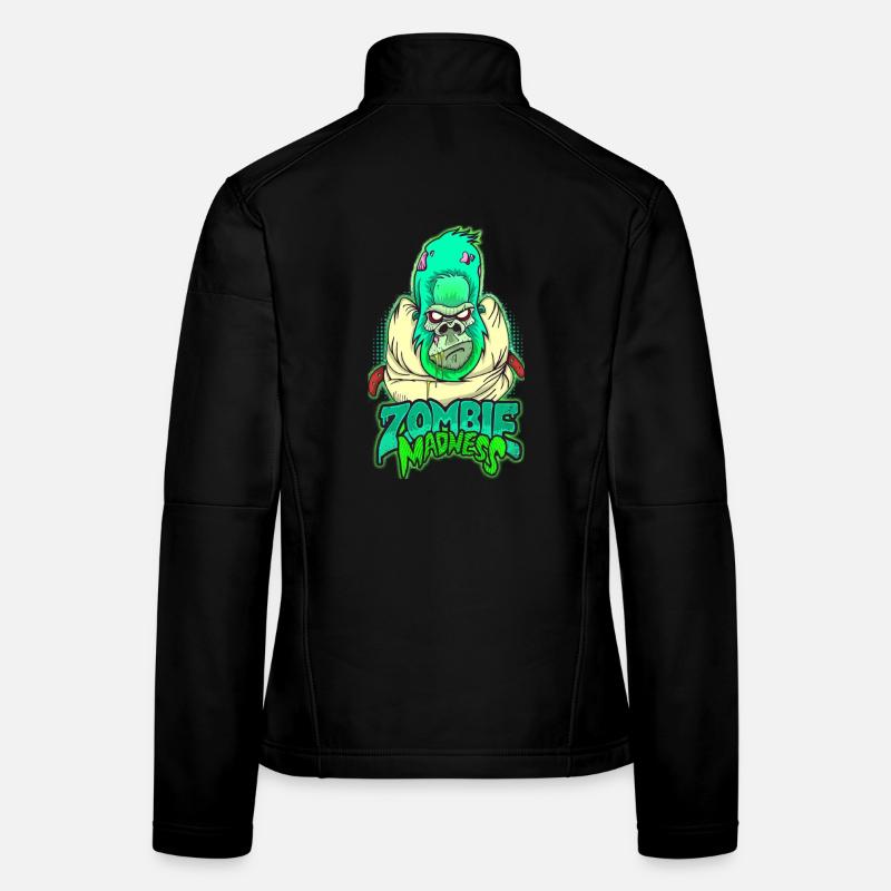 Zombie Gorilla Women's Softshell Jacket