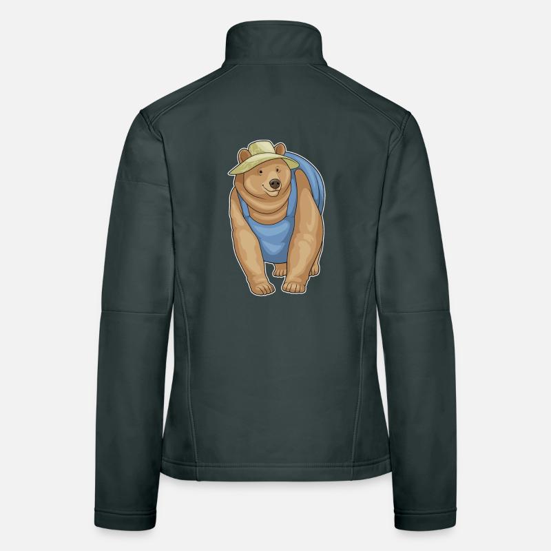 Ferme Bear Farmer Veste en tissu softshell Femme