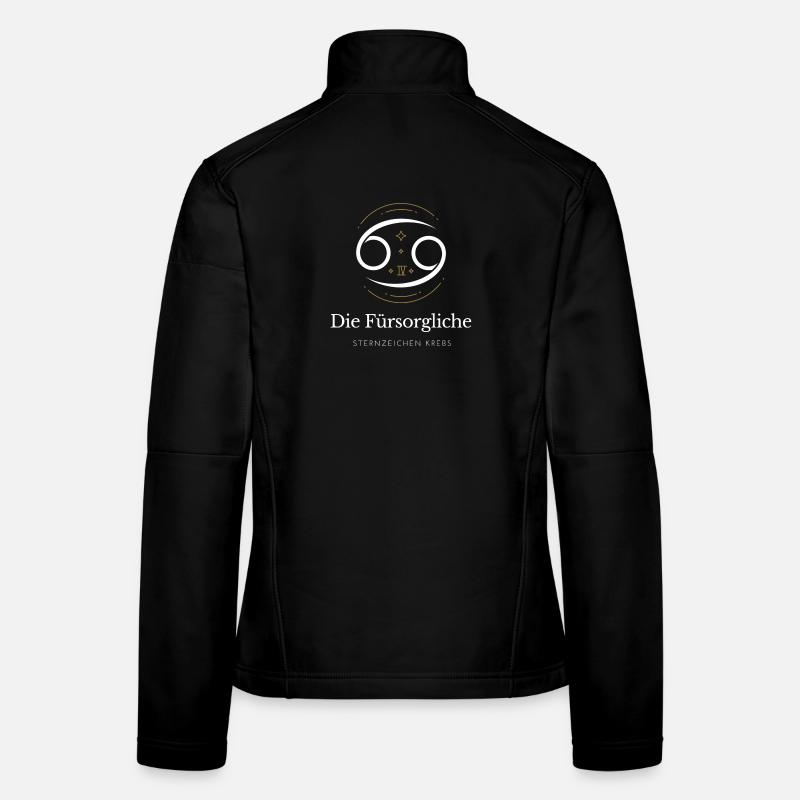 Krebs Sternzeichen Emblem Frauen Softshelljacke