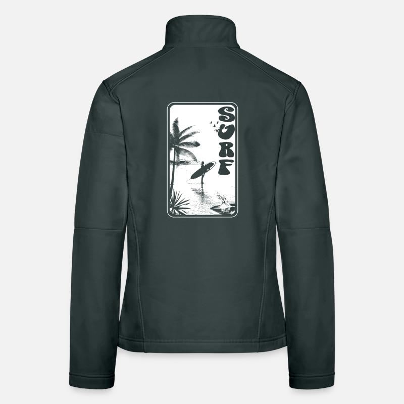 SURF Veste en tissu softshell Femme