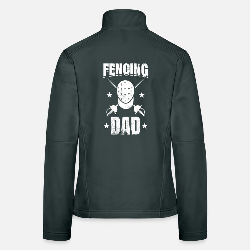 Fencing Daddy Women's Softshell Jacket