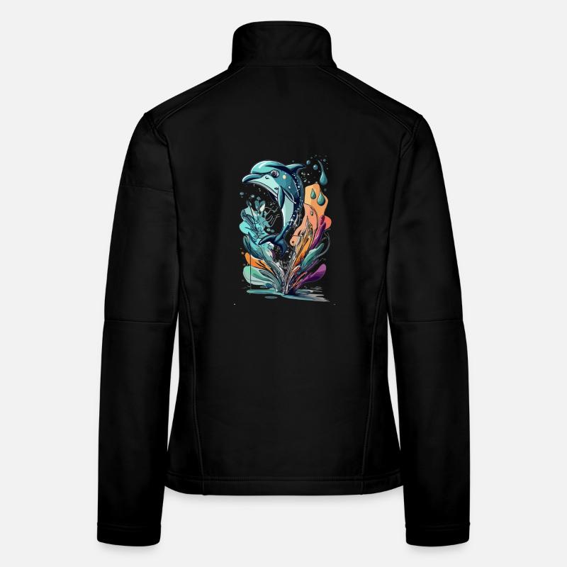 DELFIN Frauen Softshelljacke