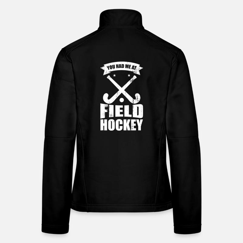 Hockeyspieler Witz Frauen Softshelljacke