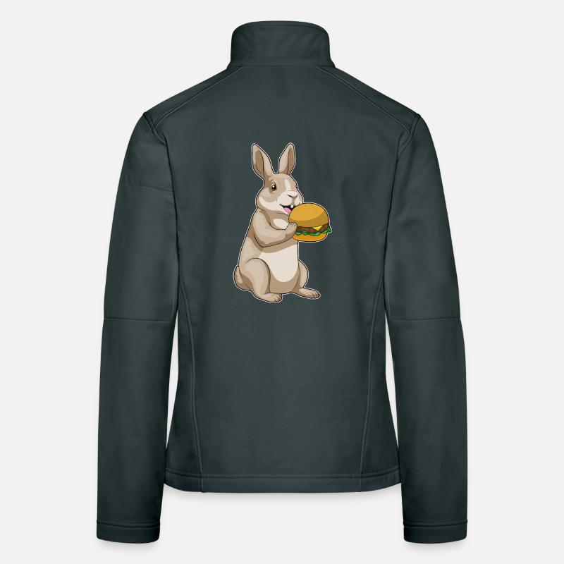 Bunny Cheeseburger Veste en tissu softshell Femme