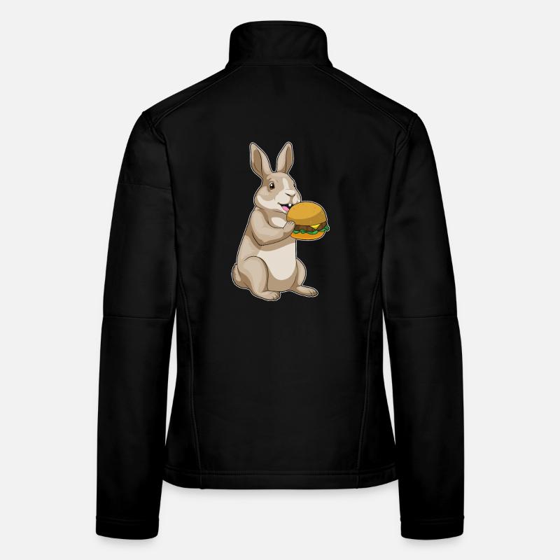 Bunny Cheeseburger Veste en tissu softshell Femme