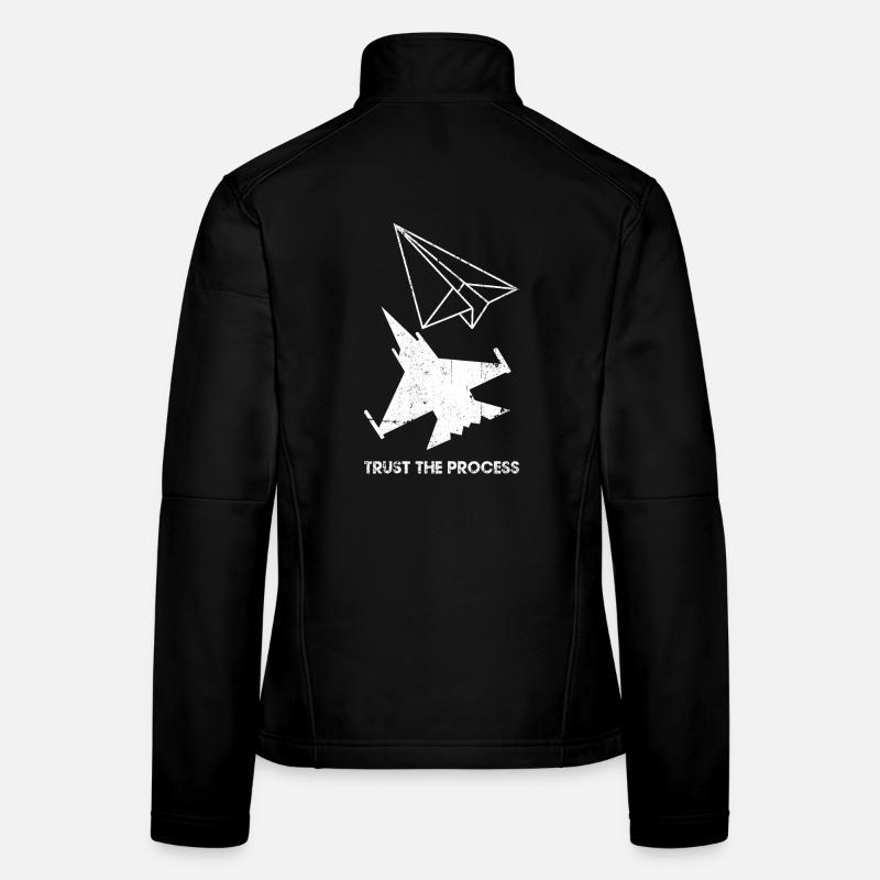 Faites confiance à Process Paper Flight Veste en tissu softshell Femme