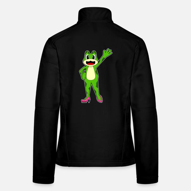 Talons hauts Frog Veste en tissu softshell Femme