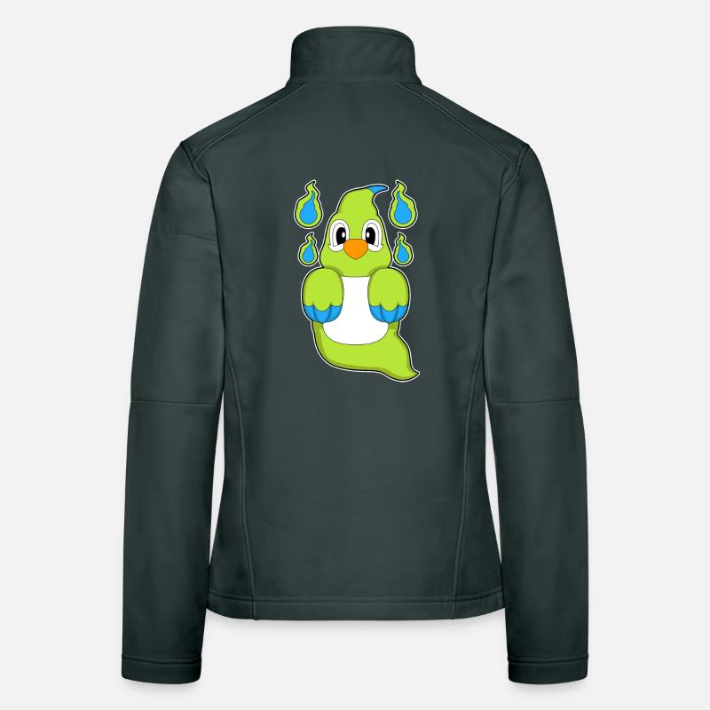 Papagei Geist Frauen Softshelljacke