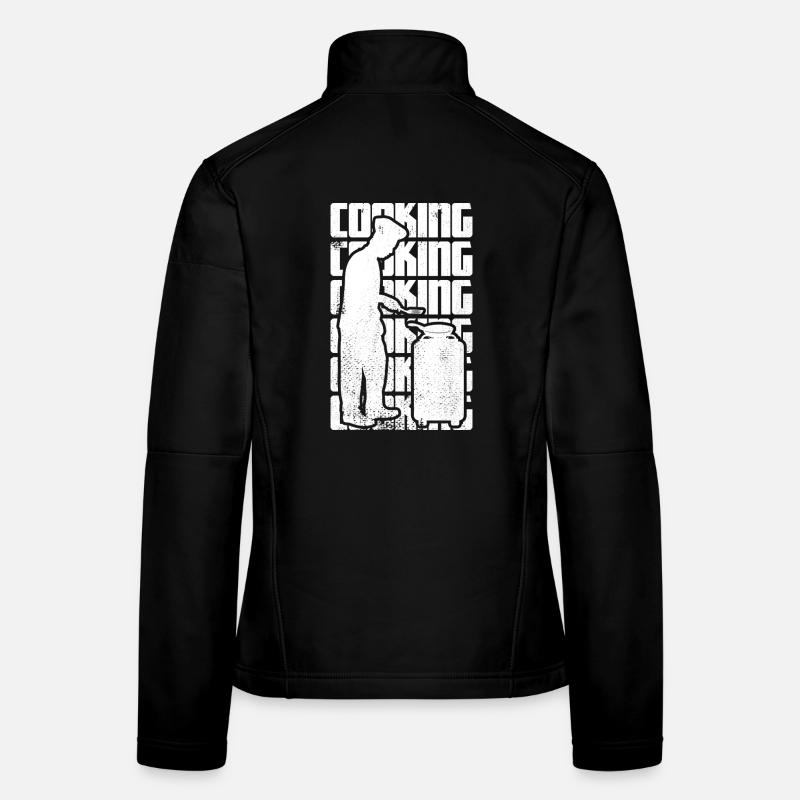 Kochkunst Frauen Softshelljacke